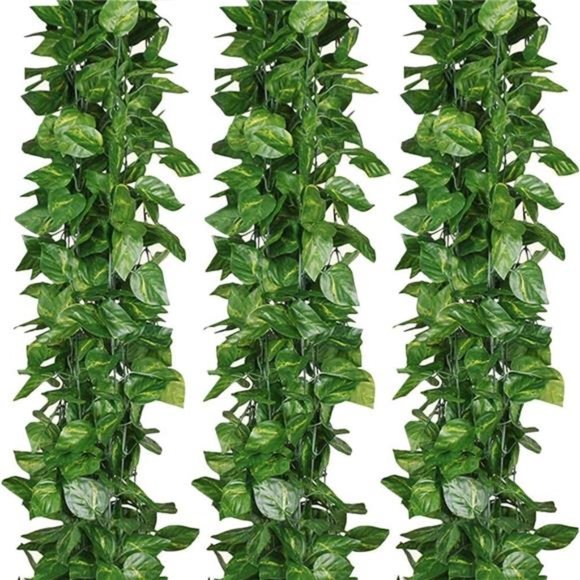 168feet Artificial Vines Greenery Garland Fake Hanging Leaves FauxFoliage Plants - Picture 1 of 7
